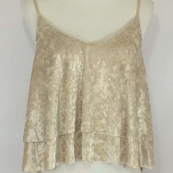 Madison & Berkeley Layered Crop top SZ XL NWT - Picture 3 of 8